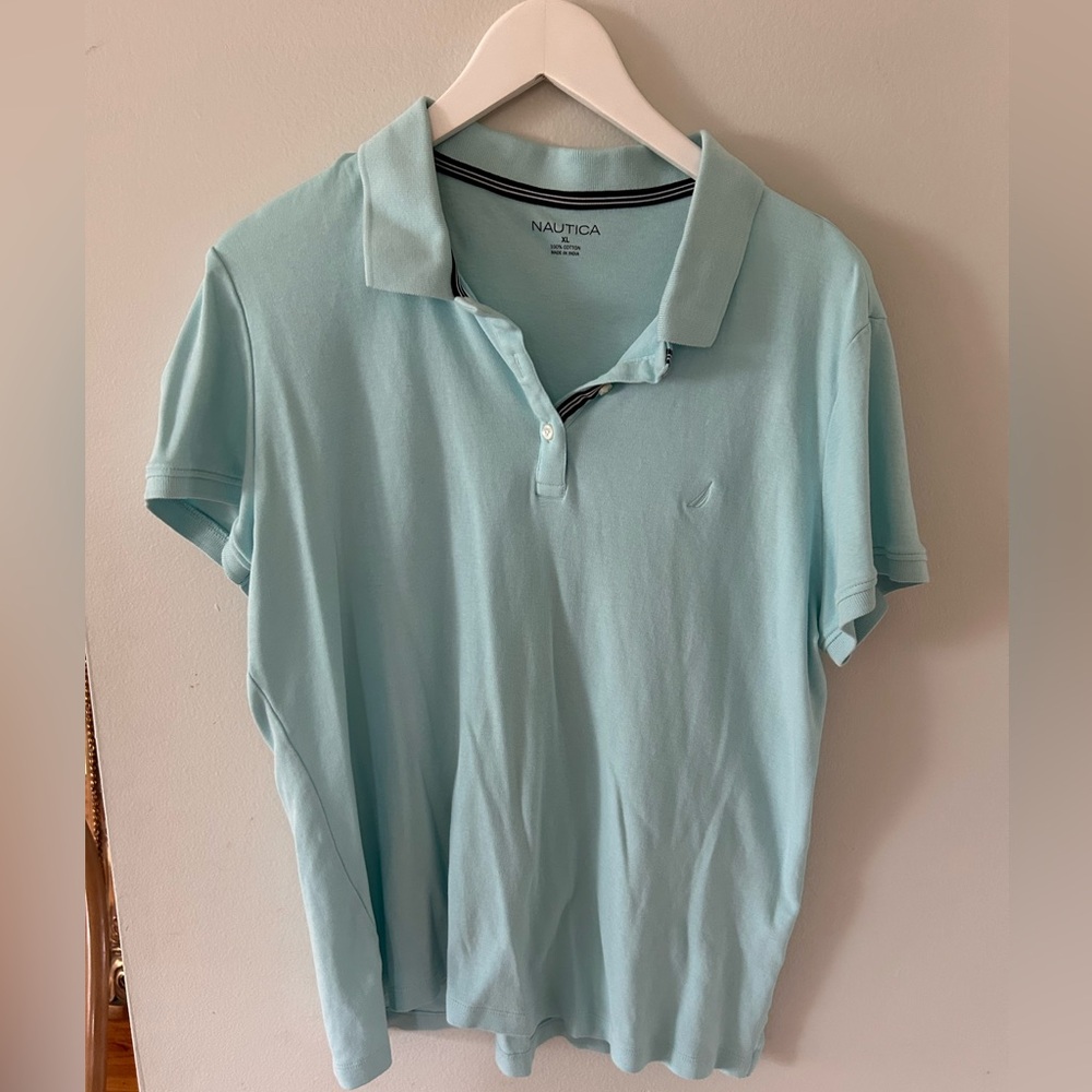 Nautica Golf Polo Green XL
